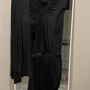 Alexander Wang Black Gathered Dress